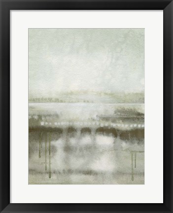 Framed Wandering Terrain II Print