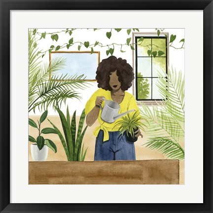 Framed Alone Time III Print