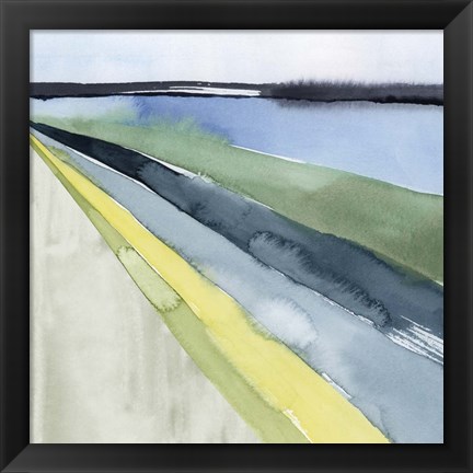 Framed Pastel Perspective II Print