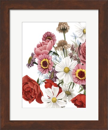 Framed Modern Arrangement II Print