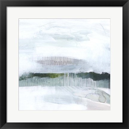 Framed Walk in Winter II Print