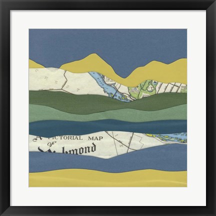 Framed Mountain Series #108 Print