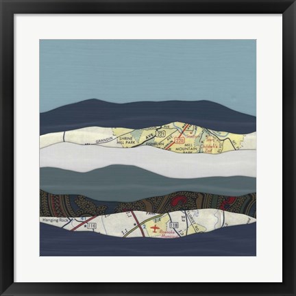 Framed Mountain Series #120 Print