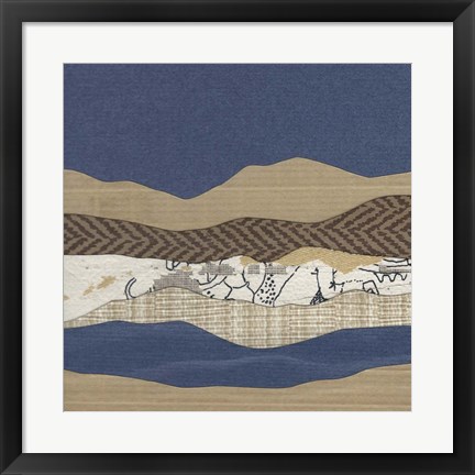 Framed Mountain Series #129 Print