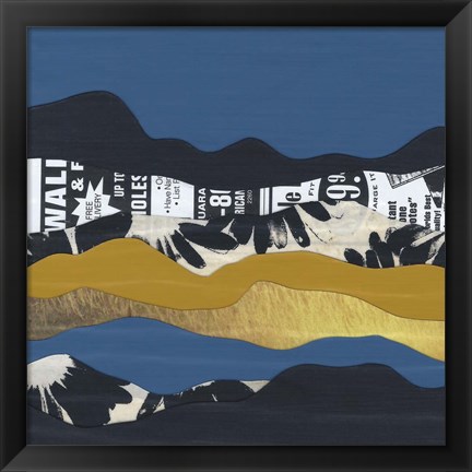 Framed Mountain Series #146 Print