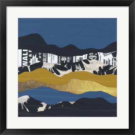 Framed Mountain Series #146 Print