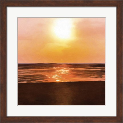 Framed Sunset Dreams I Print