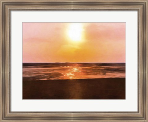 Framed Sunset Dreams III Print