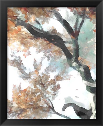 Framed Fall Tree II Print