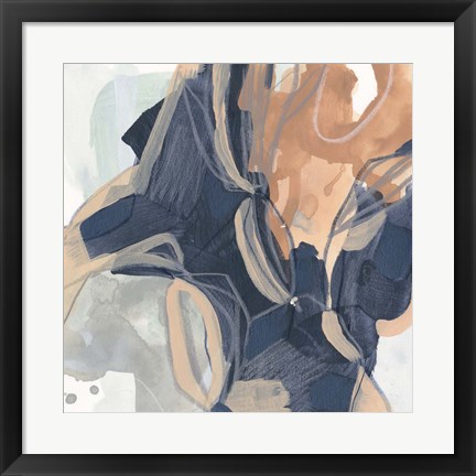 Framed Sienna Spindle IV Print