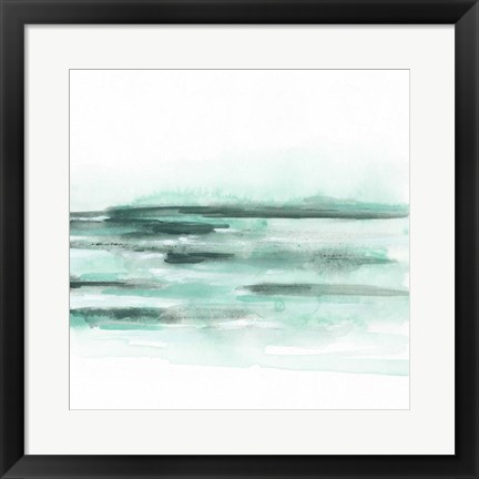 Framed Ocean Mystique I Print