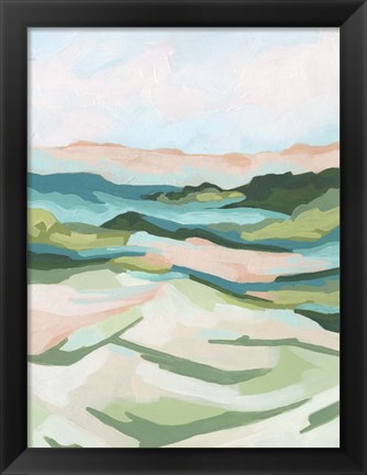 Framed Tidal Valley II Print