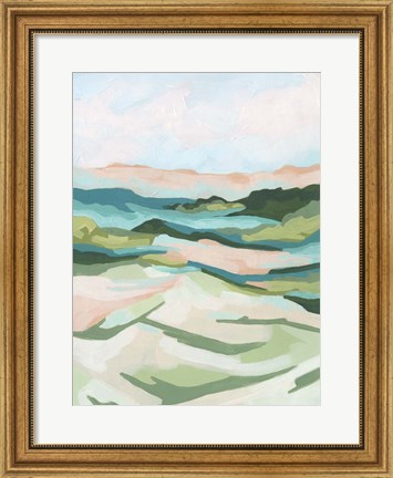 Framed Tidal Valley II Print