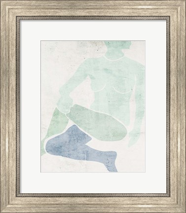 Framed Stretching II Print