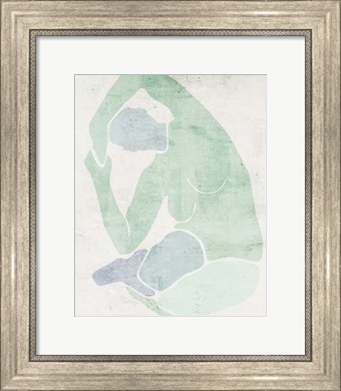 Framed Stretching IV Print