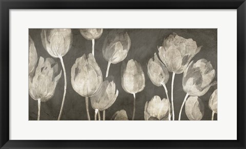 Framed Washed Tulips Print