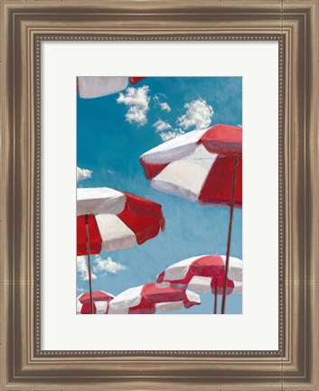 Framed Beach Life II Print