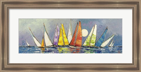 Framed Regata al Chiar di Luna II Print