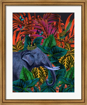 Framed Tropical Jungle Print