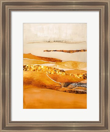 Framed Element Fire Print