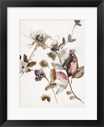 Framed Playing Flower 2 Print