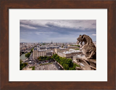 Framed Guardian of the City II Print