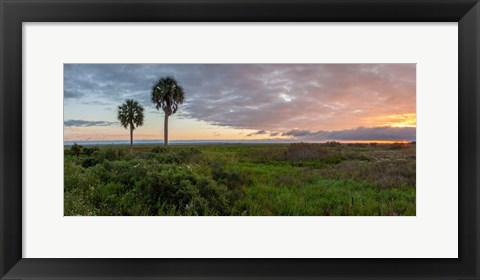 Framed Prairie Sunrise Print