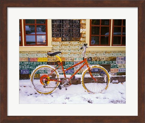 Framed CB Bike Print