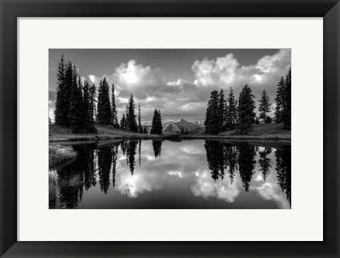 Framed Paradise Reflection Print