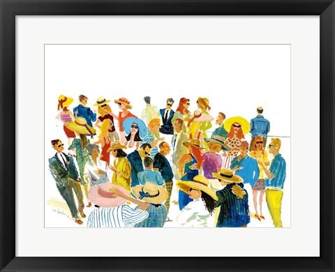 Framed Summer Drinks Print