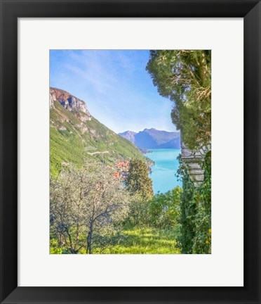 Framed Lago di Como View No. 1 Print