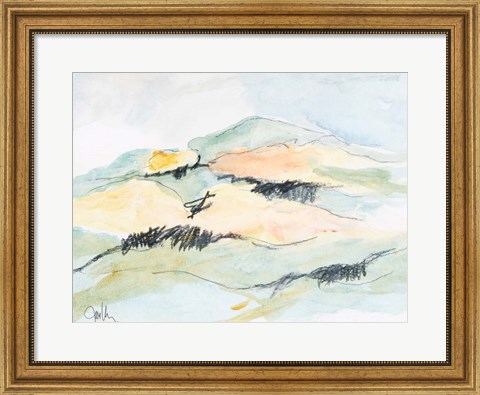 Framed Mt. Diablo No. 1 Print