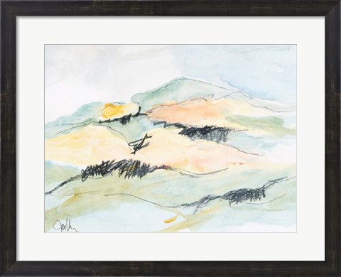 Framed Mt. Diablo No. 1 Print