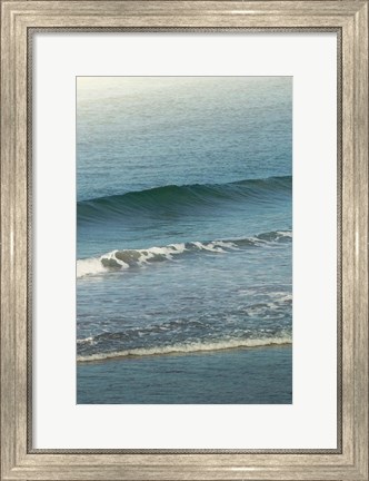 Framed White Oceans 57 Print