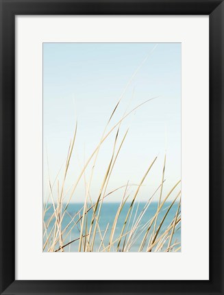 Framed White Oceans 67 Print