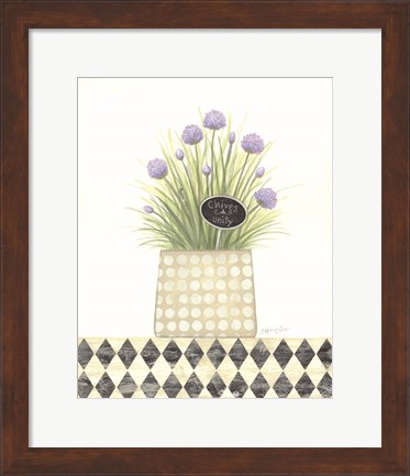 Framed Chives Unity Print