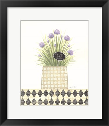 Framed Chives Unity Print