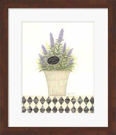 Framed Lavender Serenity Print