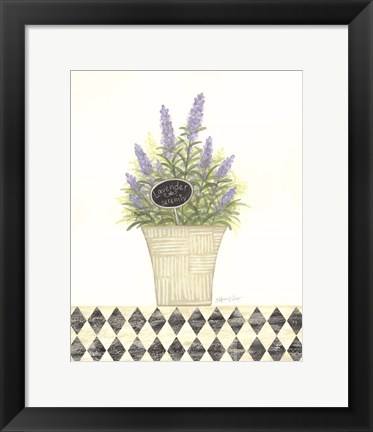 Framed Lavender Serenity Print