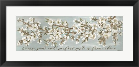 Framed Every Good and Perfect Gift Print