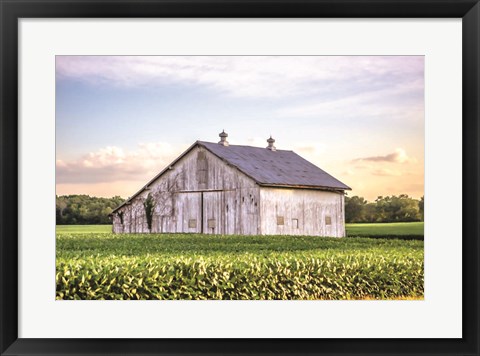 Framed Rural Ohio Barn Print