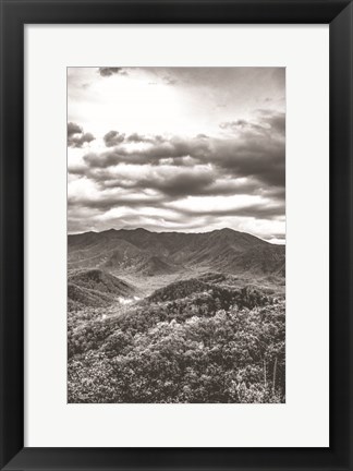 Framed Mountain View Print