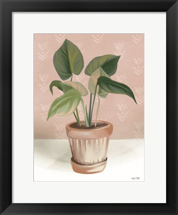 Framed House Prayer Plant Print