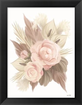 Framed Bohemian Bouquet Print
