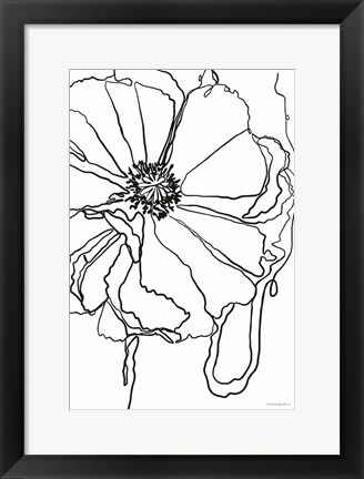 Framed Peace Within the Folds Print