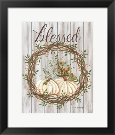 Framed Blessed Print