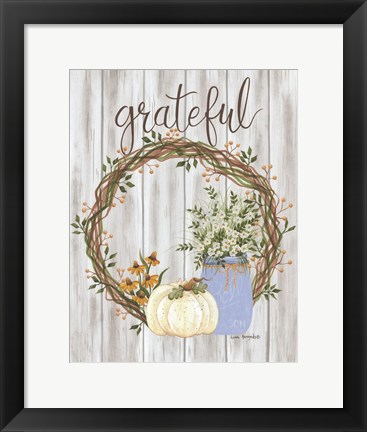 Framed Grateful Print