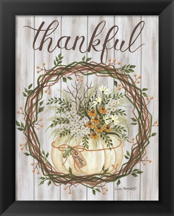 Framed Thankful Print