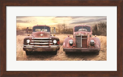 Framed I Like Big Trucks Print