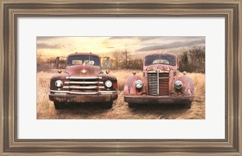 Framed I Like Big Trucks Print